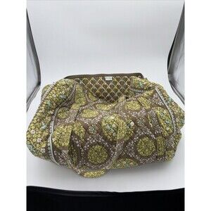 Vera Bradley Large Duffel Bag Green And Brown